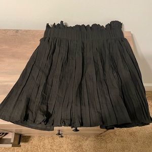Black Vestique Skort